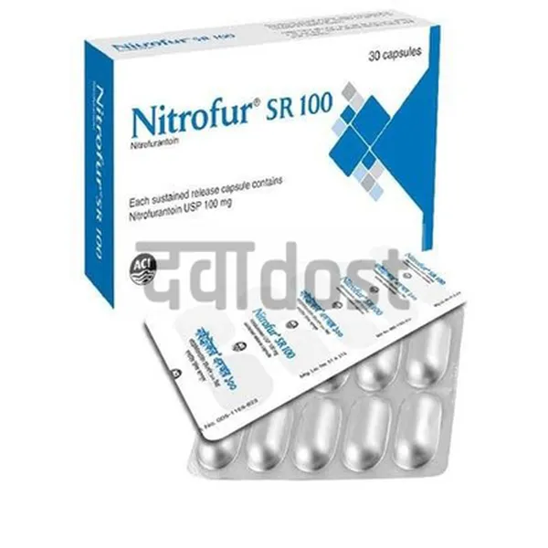 Nitrofur 100mg Tablet SR 14s