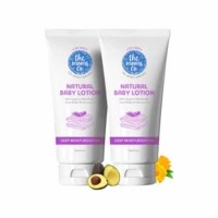 The Moms Co. Natural  Baby Lotion (pack Of 2) Bottle Of 100 Ml