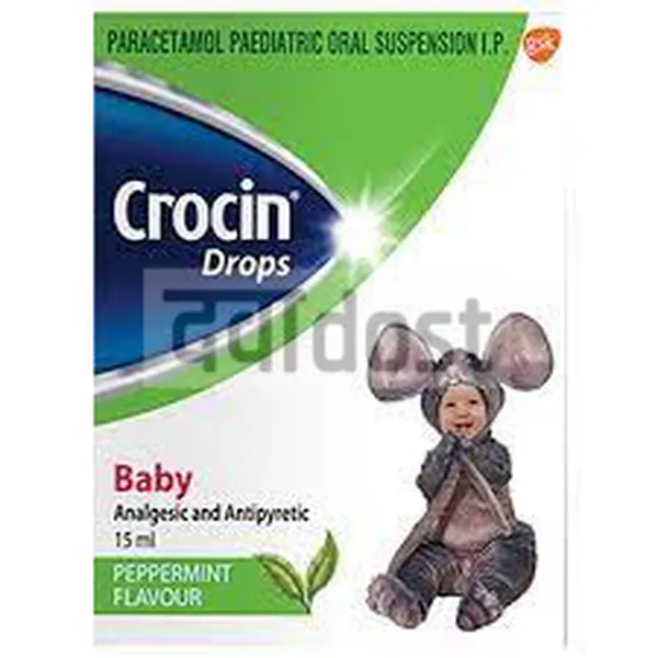 Crocin Baby Drop Peppermint 15ml