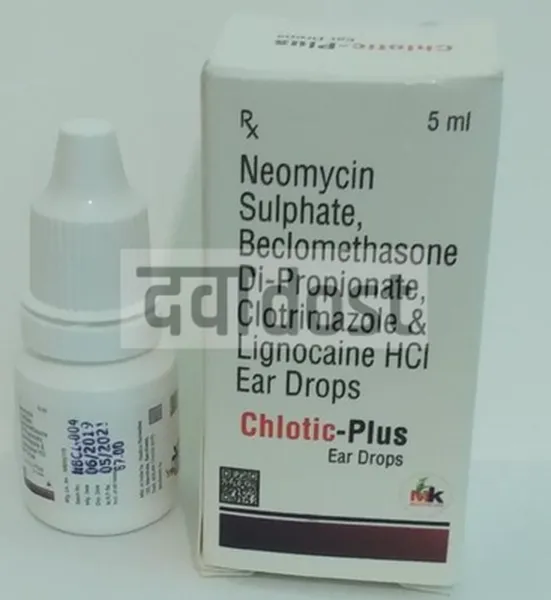 Chlotic Plus Ear Drop 5ml 