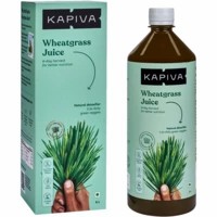 Kapiva Wheatgrass Juice 1l | Ayurvedic Juice For Detoxification | High Chlorophyll - 8th Day Harvested Wheatgrass | No Added Sugar