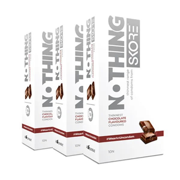 Skore Nothing Chocolate 10N (Pack of 3)