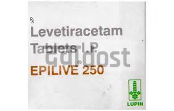 Epilive 250 Tablet 1Os