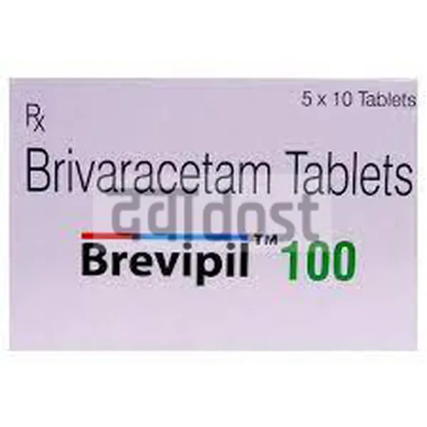 Brevipil 100mg Tablet 10s
