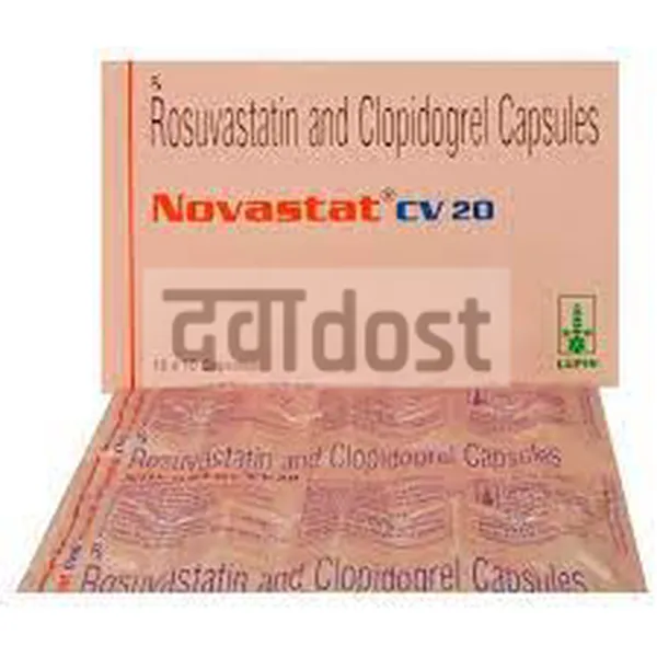 Novastat CV 20mg Capsule 10s
