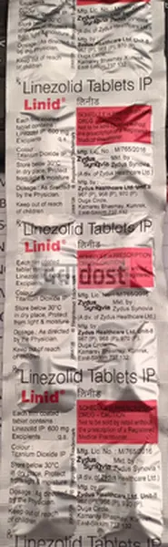 Linlid 600mg Tablet 4s