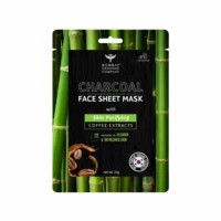 Bombay Shaving Company Charcoal Face Sheet Mask For Easy At-home Skin Restoration - 25 Gm