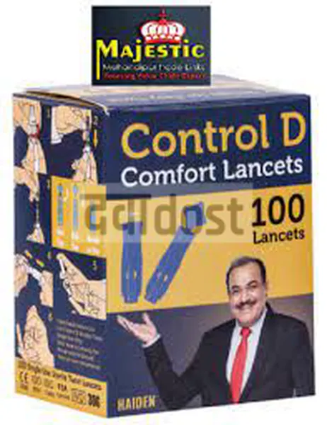 Control D Comfort Lancets 100s