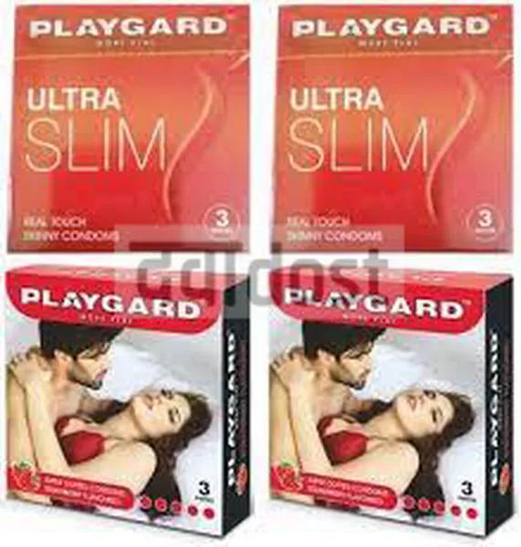 Playgard Condom Ultra Slim 3s