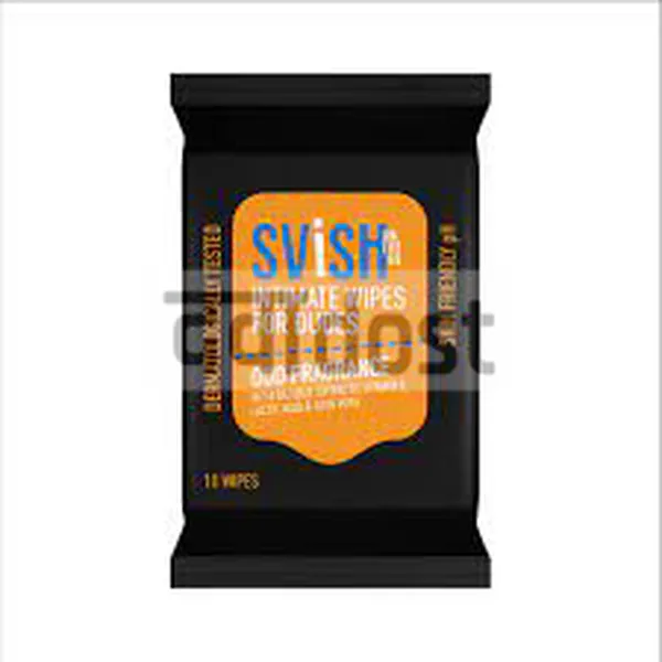 Svish On The Go Intimate Wipes for Dudes (10 Each)