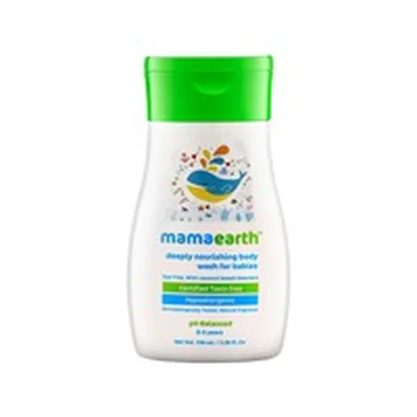 Mamaearth Deeply Nourishing Natural Baby Wash Bottle Of 100 Ml
