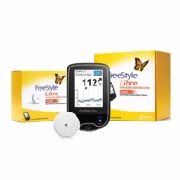 Freestyle Libre Flash Glucose Monitoring System ( Reader & Sensor) Glucometer