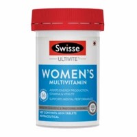 Swisse Ultivite Women's Multivitamin (36 Herbs Vitamins & Minerals) For Energy Stamina Vitality And Mental Performance - 60 Tablets