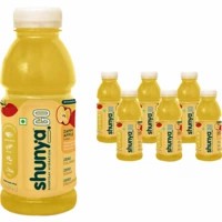Shunya Go Zappy Apple | Active Hydration Drink With 0 Calories, 0 Sugar, 0 Preservatives Pack Of 6 (300ml X 6)