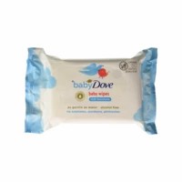 Baby Dove Rich Moisture Wipes 50 Pcs (pack Of 2)