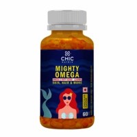 Chicnutrix Mighty Omega Chocolate Skin Care Capsules Bottle Of 60