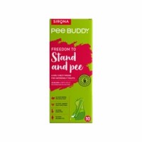 Peebuddy Stand & Pee Device For Women, Helps During Arthritis, Pregnancy & Road Trips, No More Squats - Pack Of 10