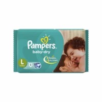 Pampers Baby Diaper Large 5`s