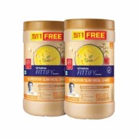Saffola Fittify Hi-protein Slim Meal Shake, Kesar Pista, Buy 1 Get 1, Each Pack 420 Gm