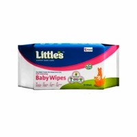 Little's Soft Cleansing Baby Wipes With Aloe Vera Jojoba Oil And Vitamin E - 30 Wipes