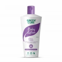 Green Cure Natural Baby Lotion Soothes And Nourishes Delicate Baby Skin With Vitamin E, Squalan And Sesame Oil - 200ml