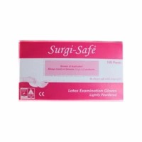 Surgisafe Latex Gloves Box Of 100