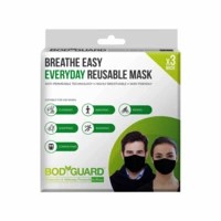 Bodyguard Breathe Easy Everyday Reusable Anti Pollution Mask - 3 Unit