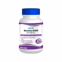 Healthvit Biotino - 5000 Biotin  Multivitamin Tablets  Bottle Of 60