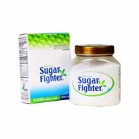 Sugar Fighter Stevia - Zero Calories & Fat Free Sweetener - Natural Stevia - Sugar-free Combo - 100 Gm Powder Jar + 20 Sachets