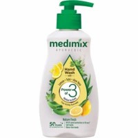 Medimix Ayurvedic Nature Fresh Hand Wash With Lemon, Tulsi, Aloe Vera Bottle - 190 Ml