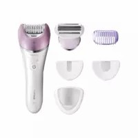 Philips Bre635 Satinelle Advanced Epilator, Electric Hair Removal, Cordless Wet & Dry Use
