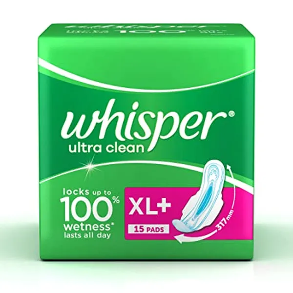 WHISPER ULTRA CLEAN WINGS XL+ 15'S