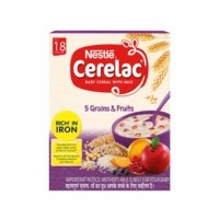 Nestle Cerelac Infant Cereal Stage-5 Grains & Fruits Baby Food (18 - 24 Months) Refill Of 300 G