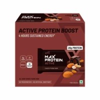 Ritebite Max Protein Active Choco Fudge Protein Bars 450g - Pack Of 6 (75g X 6)