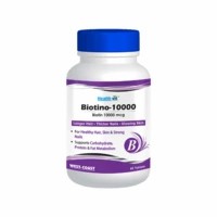 Healthvit Biotino - 10000 Biotin  Multivitamin Tablets  Bottle Of 60