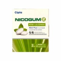 Nicogum 1mg Mint Plus Flavour Sugar Free Mini Lozenge 10's