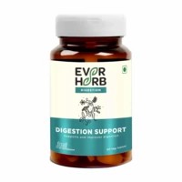 Everherb Digestion Support - Blend Of 11 Powerful Herbs - Gut Protector Tablet - Bottle Of 60