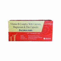 Zincoplex Forte Vitamin B-complex With Calcium, Magnesium And Zinc Capsules - 10 Capsules