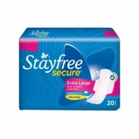 Stayfree Secure Size Xl Sanitary Pads Packet Of 20