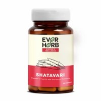 Everherb Shatavari - Women's Health & Hormonal Balance - Eases Menstrual Problems - 60 Caps