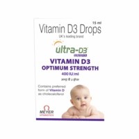 Ultra D3 Drops - Vitamin D3 For Infants Vitamin Drops Bottle Of 15 Ml