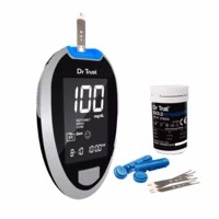 Dr Trust Fully Automatic Glucometer (with 10 Strips)