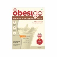 Obesigo Chocolate Fat Burner Powder (pack Of 7) Box Of 58 G