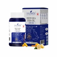 Healthvit Omega-3 Fish Oil 1000mg Double Strength 160mg Epa 120mg  Capsules  Bottle Of 60