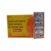 Maxcee Ascorbic Acid (vitamin C), Sodium Ascorbate & Zinc Chewable Tablets - 20 Tablets