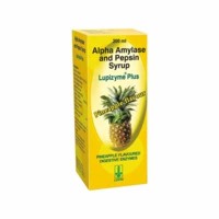 Lupizyme Plus Pineapple Digiestion Syrup Bottle Of 200 Ml