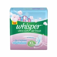 Whisper Ultra Soft Xl Sanitary Pads, 7 Count