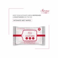 Sirona Intimate Wet Wipes For Cleaning Intimate Areas, Ideal For Pre And Post Sex - Pack Of 10