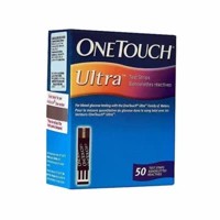 One Touch Ultra Glucometer Test Strips Bottle Of 50