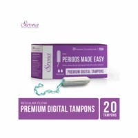 Sirona Fda Approved Premium Digital Tampon (regular Flow) - 20 Tampon